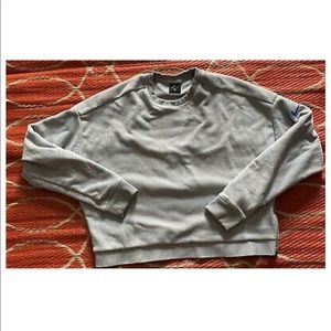 Nike Womens Fleece Crop Top Sweatshirt Size XL